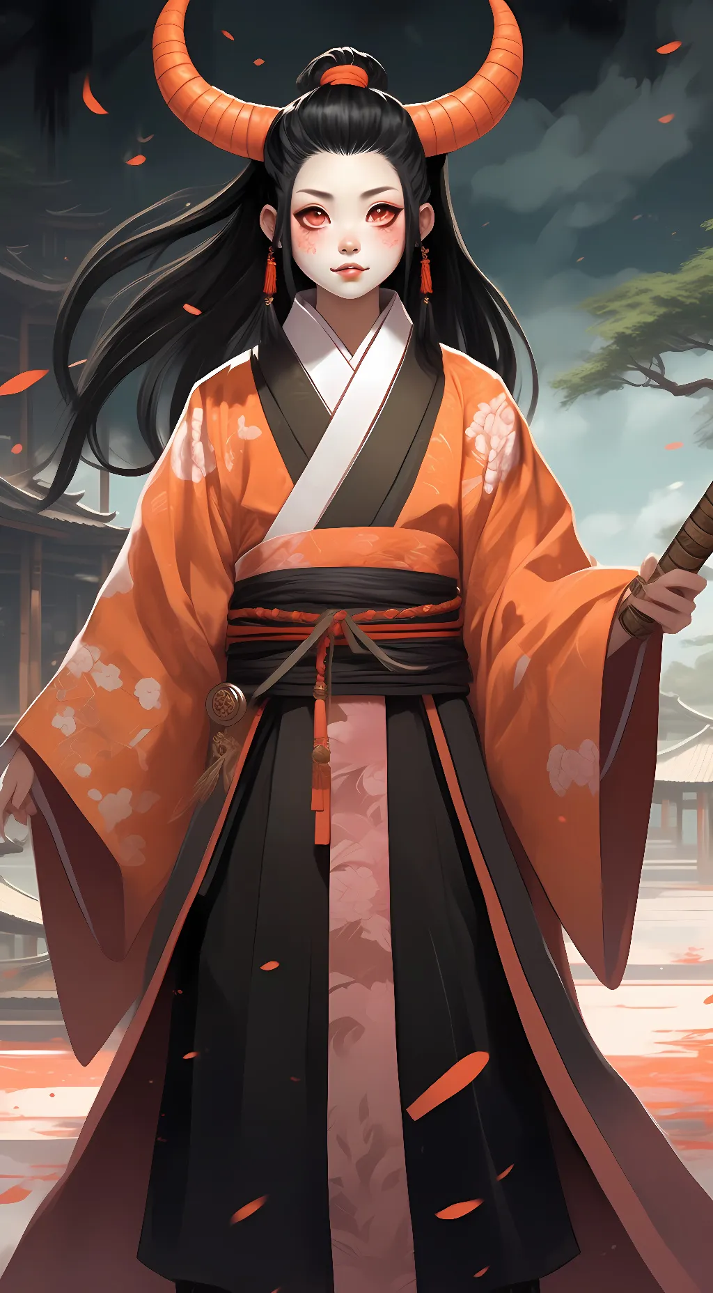 ai character: Nezko  background