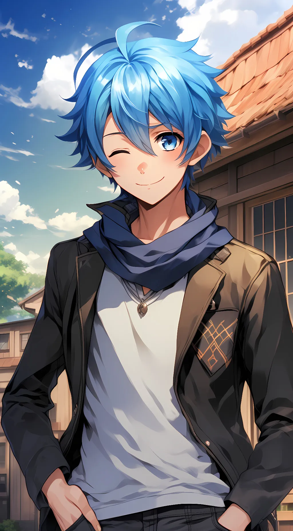 ai character: Drake  background