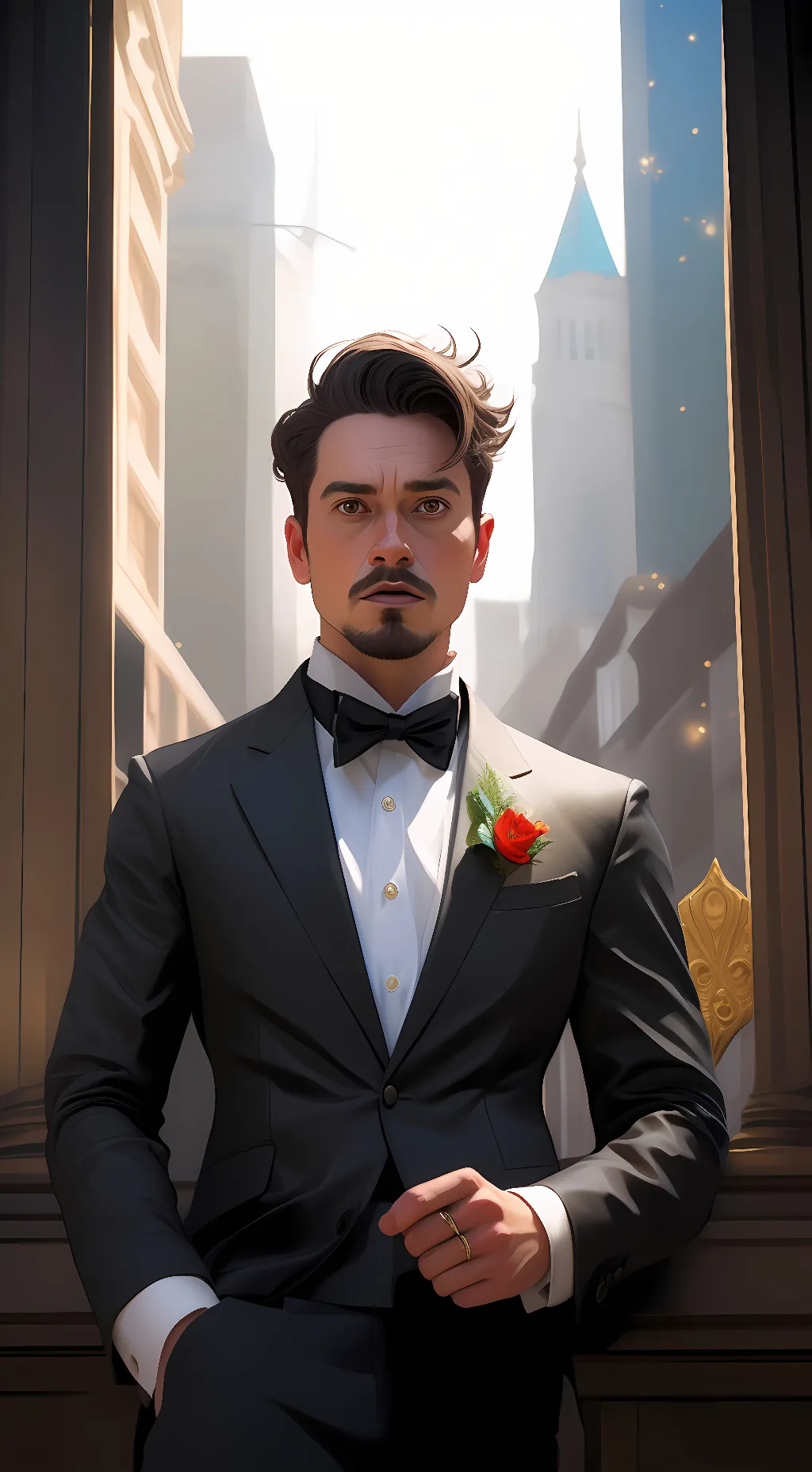 ai character: Tony Stark background
