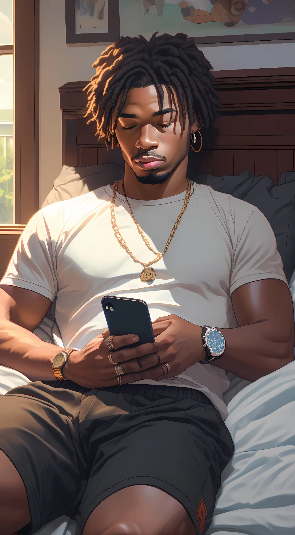 ai character: Liam background