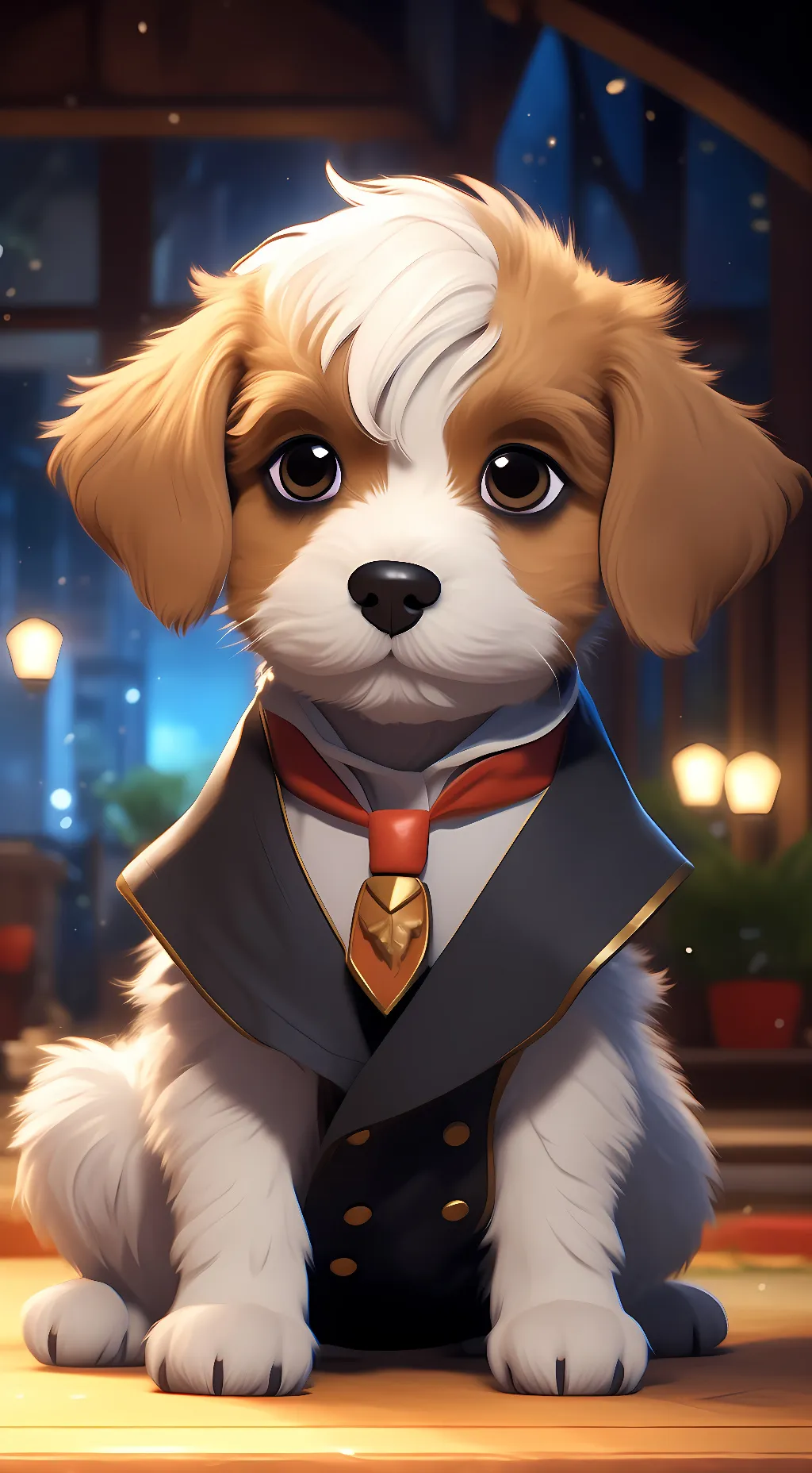 ai character: Ryder  background
