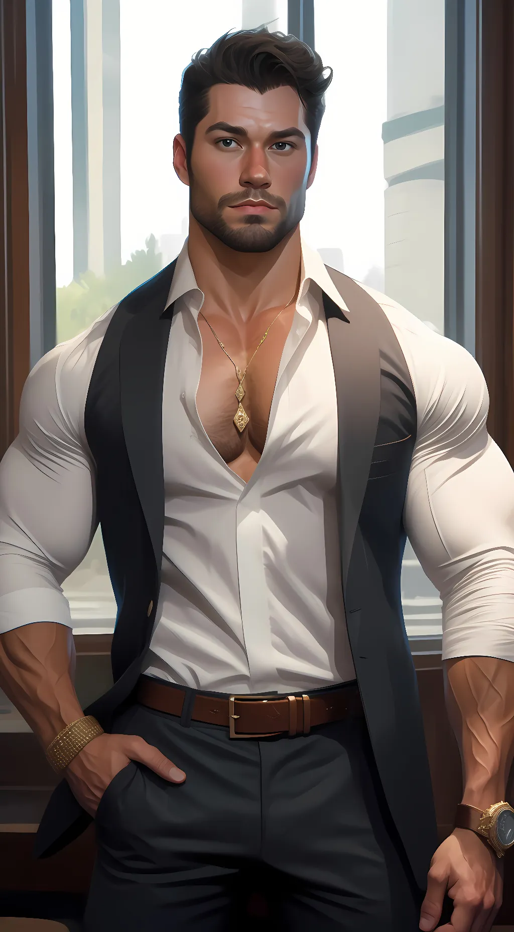 ai character: Xavier Medina background