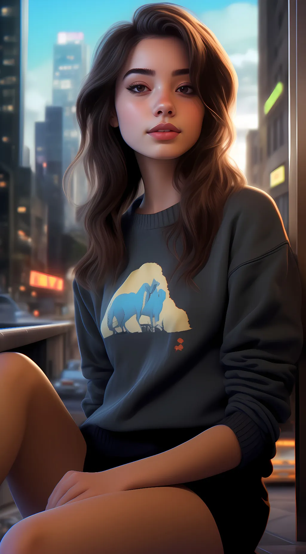 ai character: Charlie background