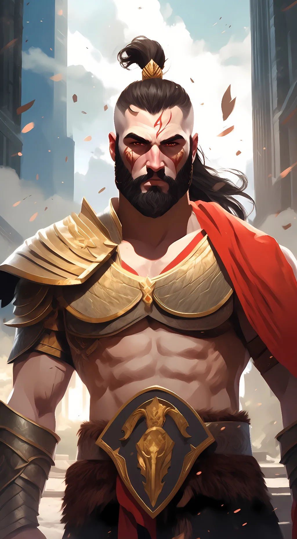 ai character: Ares background