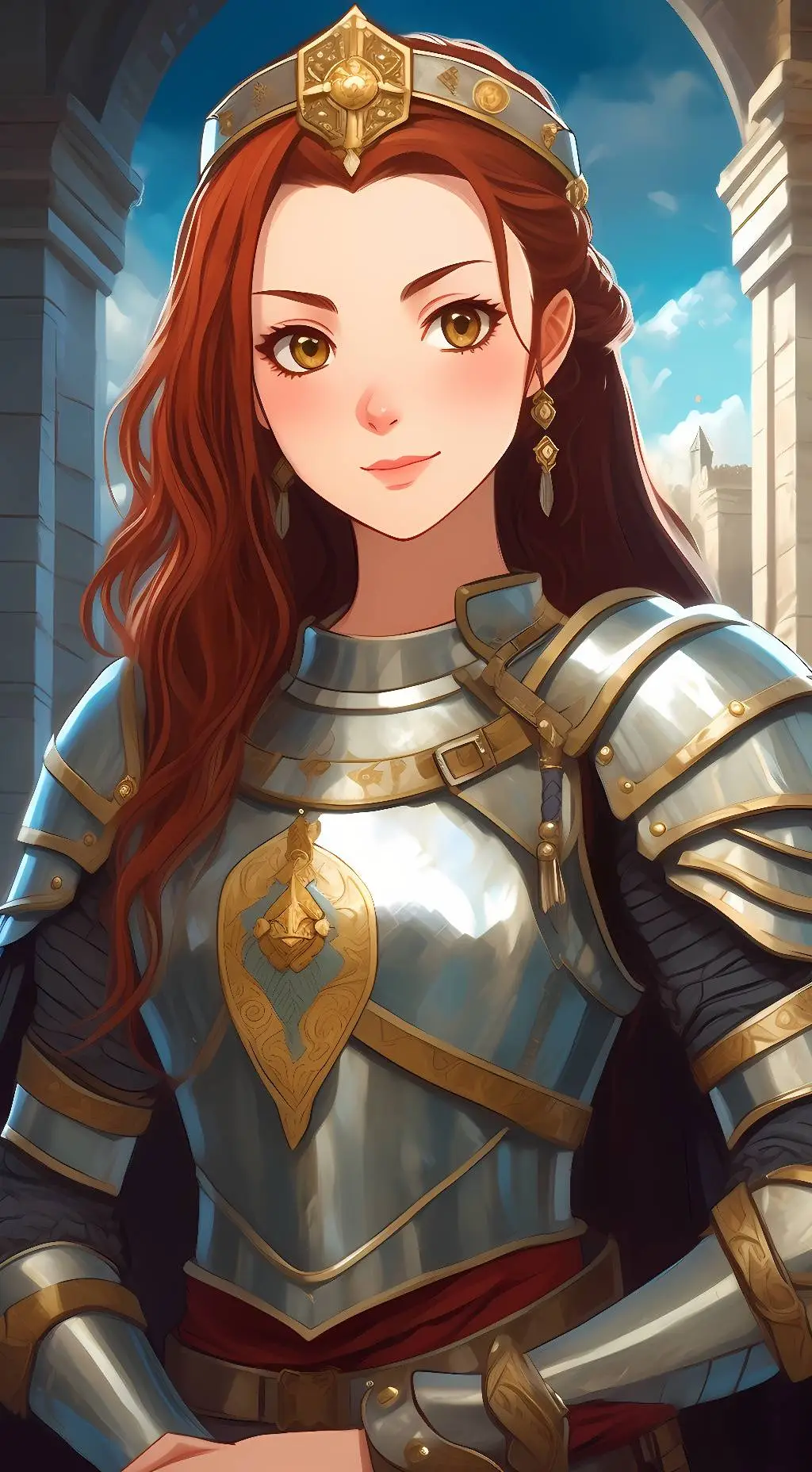 ai character: Piña Co Lada background
