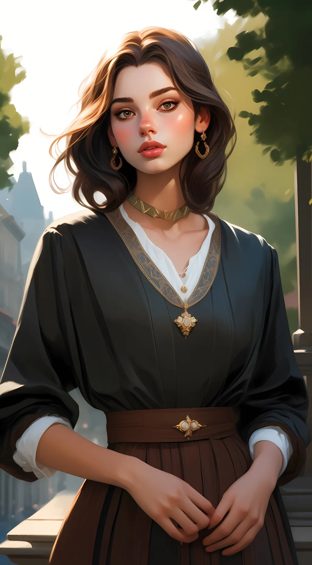 ai character: Lexi background