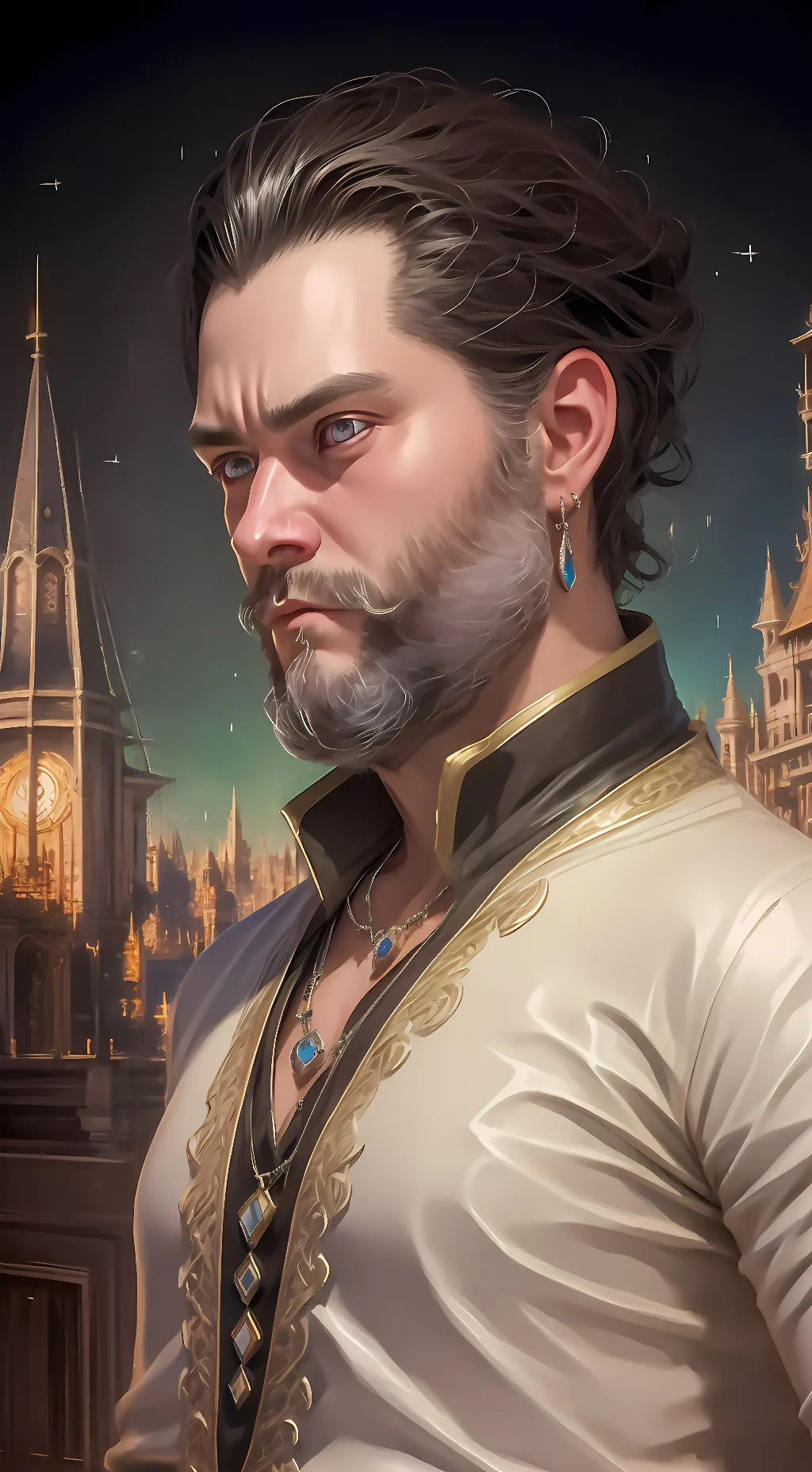 ai character: Mark background