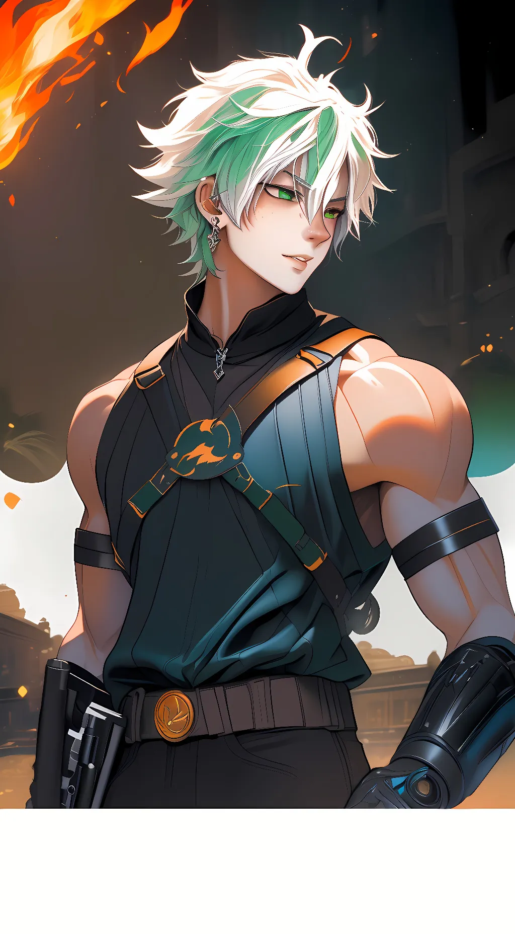 ai character: Jaxson background