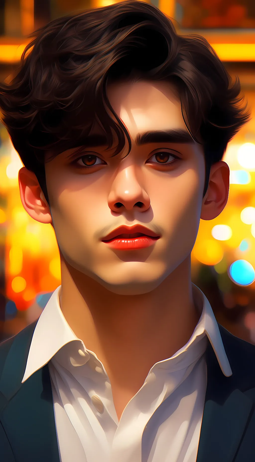 ai character: leo background