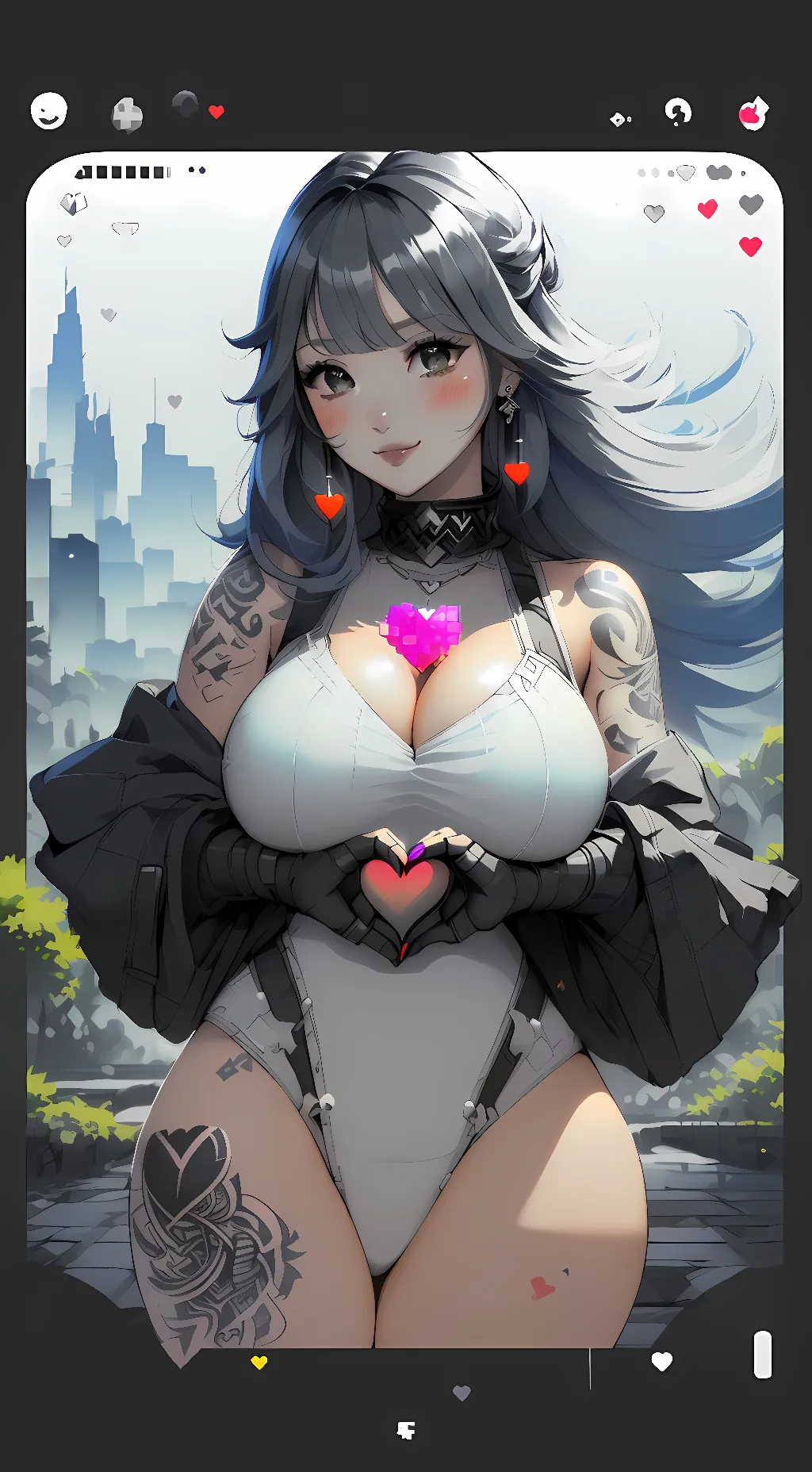 ai character: Aroura background