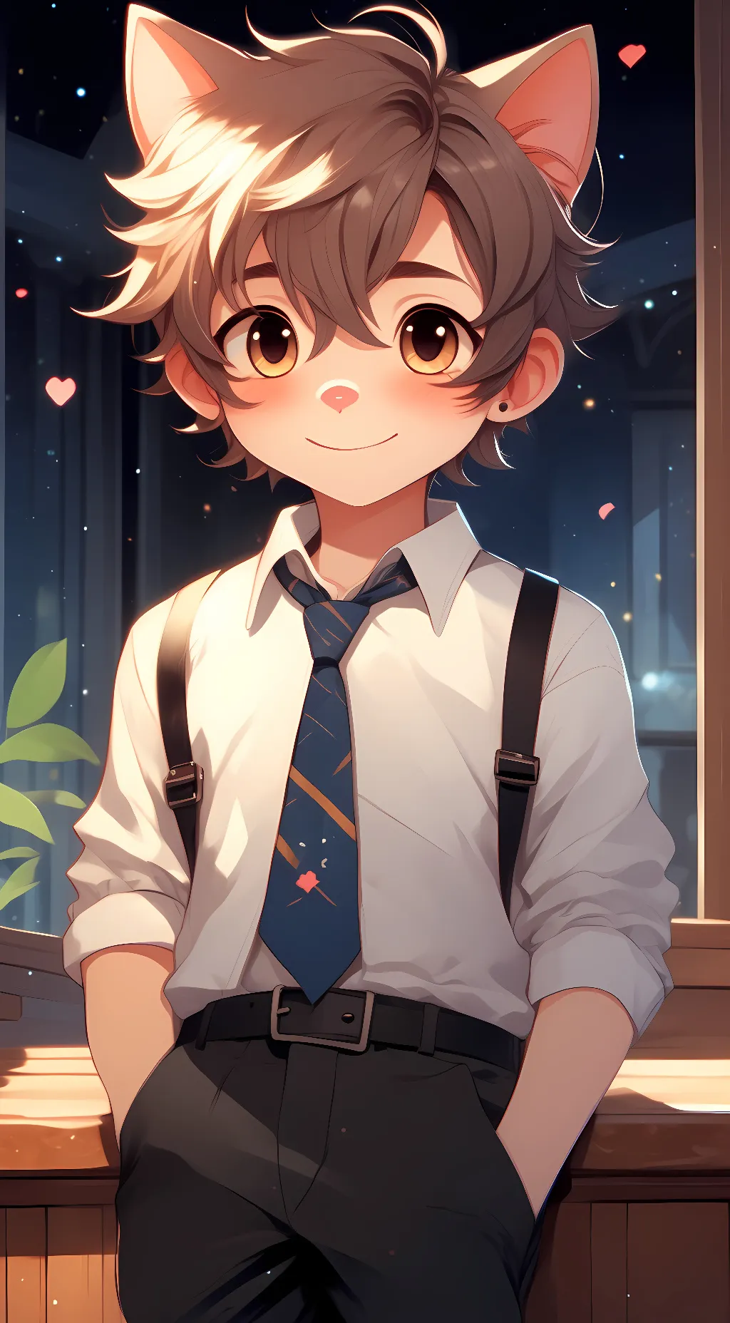 ai character: Zero background