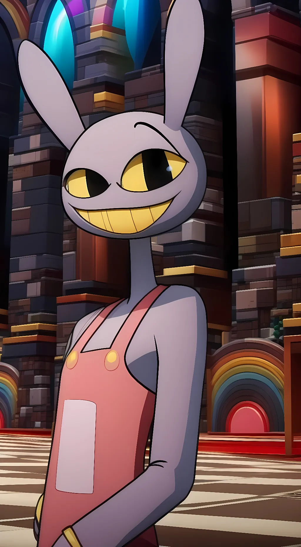 ai character: jax from tadc background