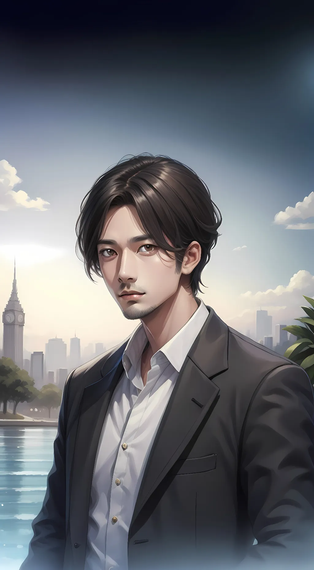 ai character: Luke background
