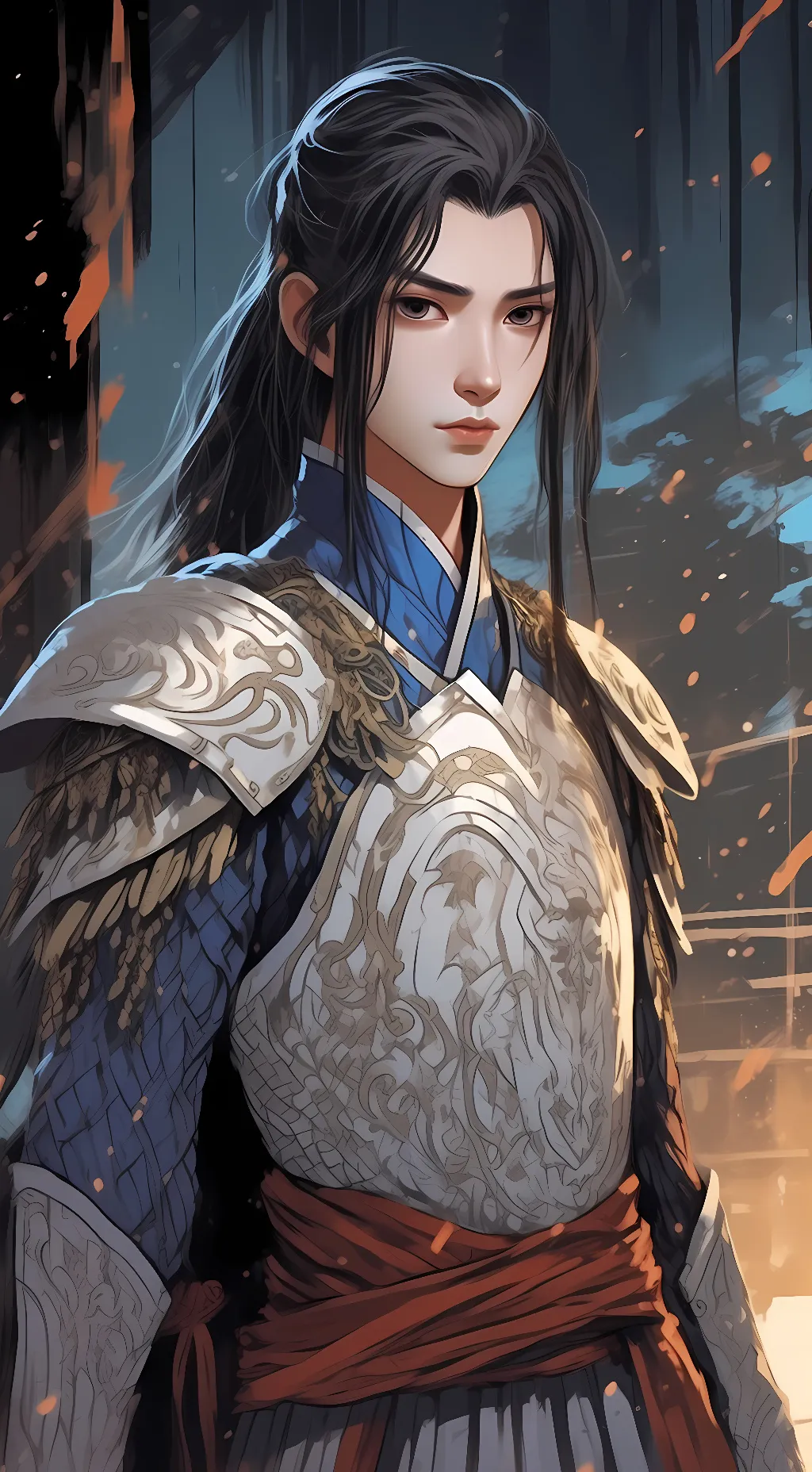 ai character: Bai Hua background