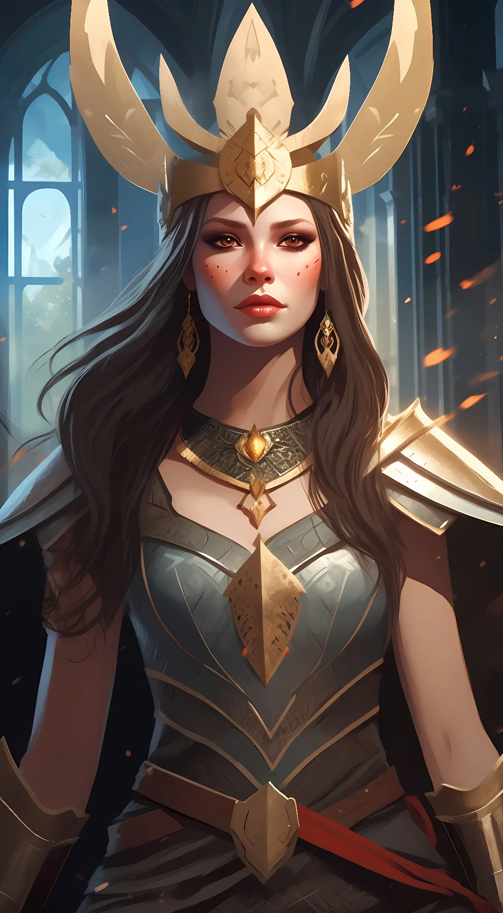 ai character: Queen Of The Kings background
