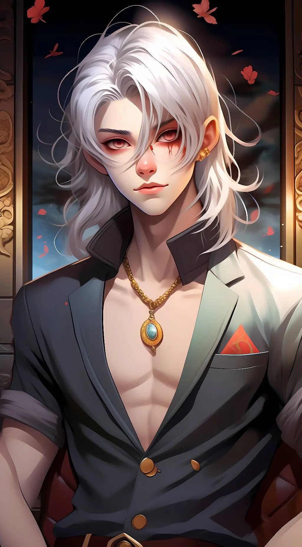 ai character: Alexander  background