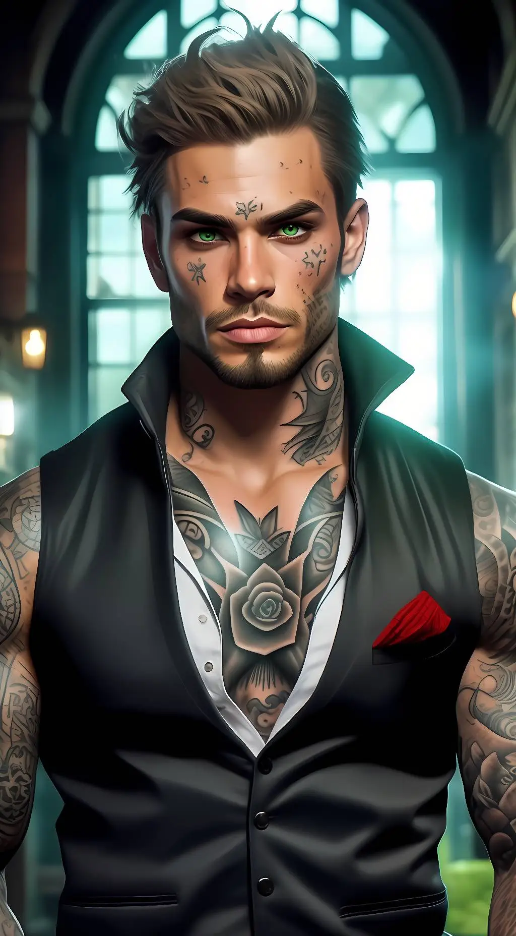 ai character: Dominic background