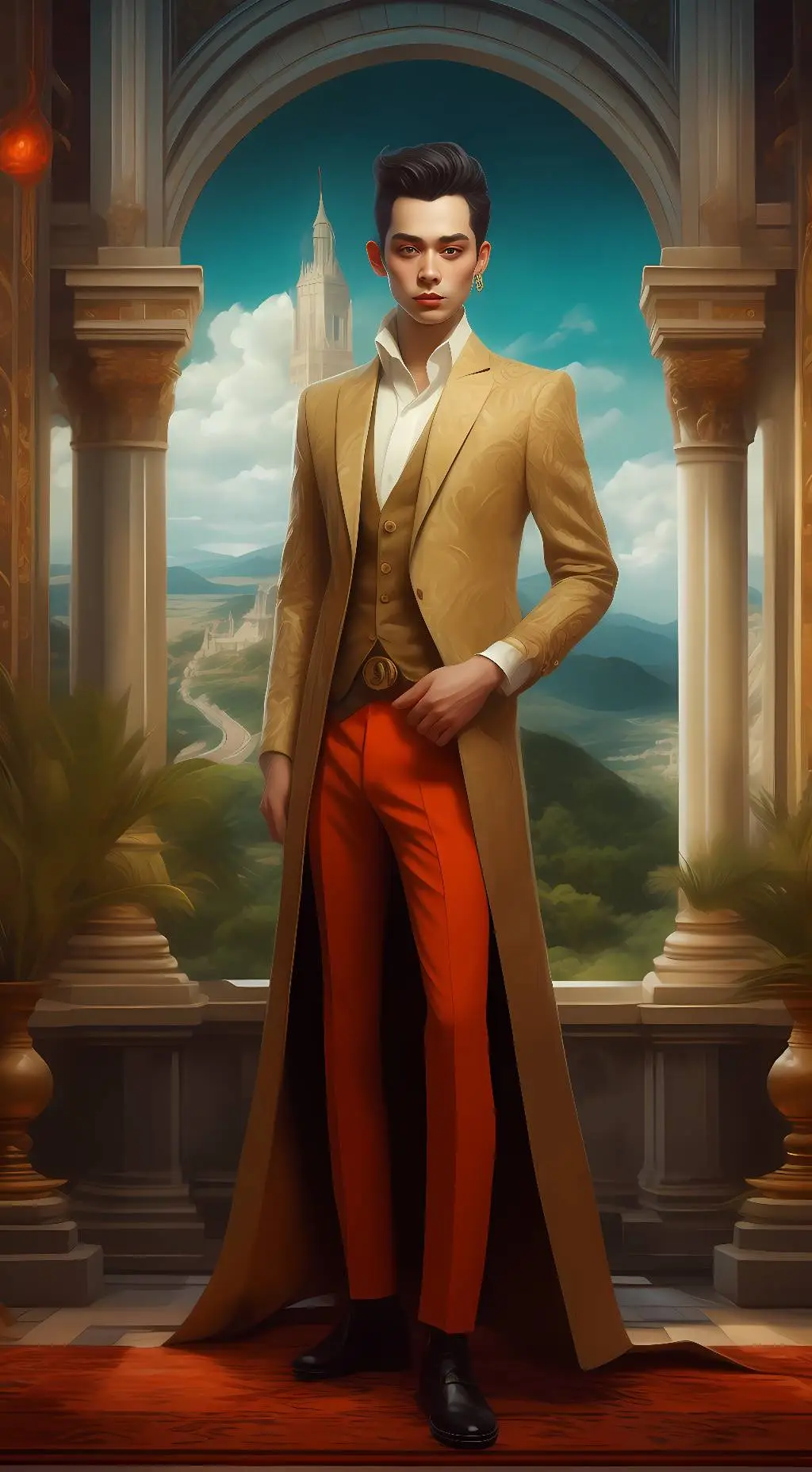 ai character: alex background