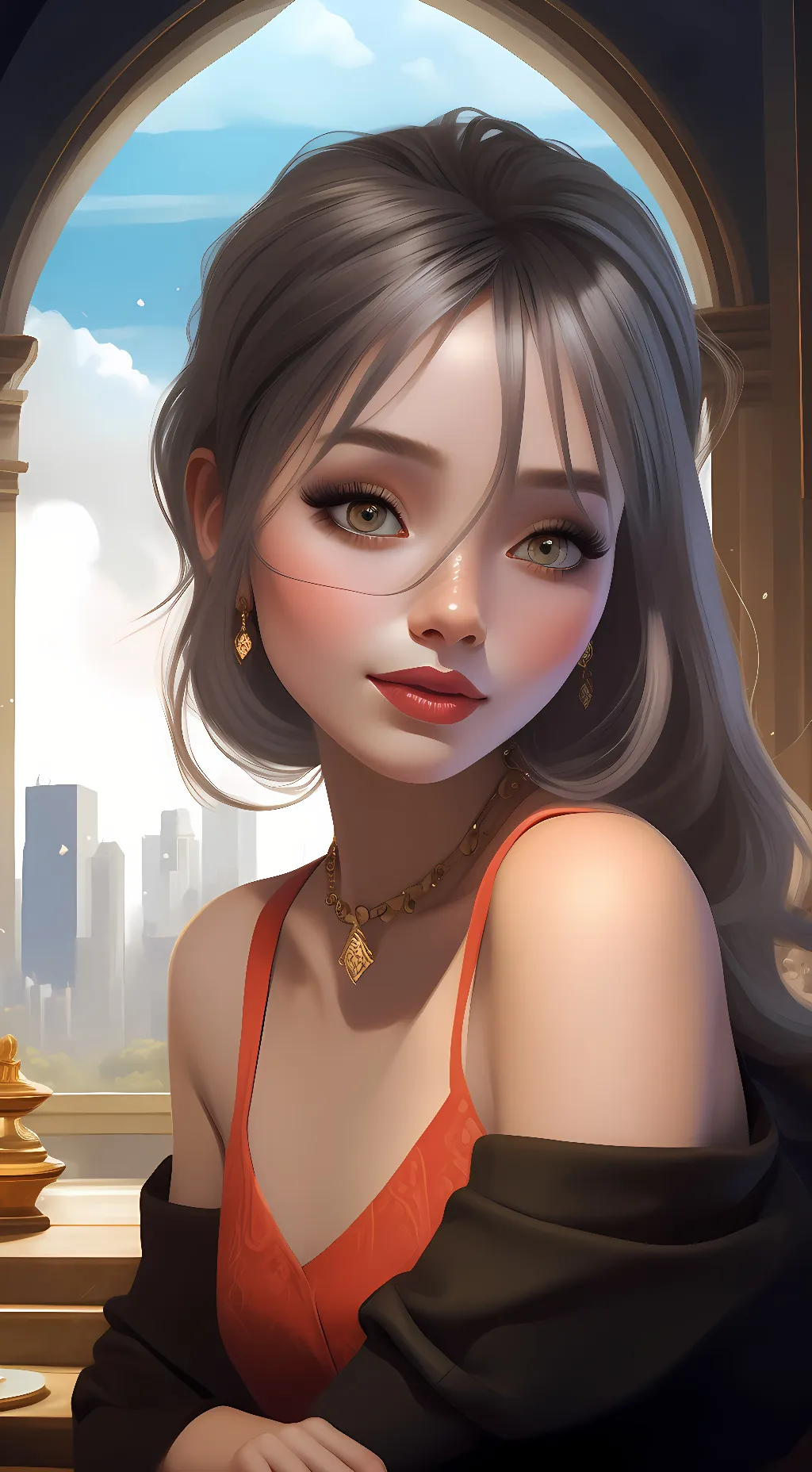 ai character: Naomi background