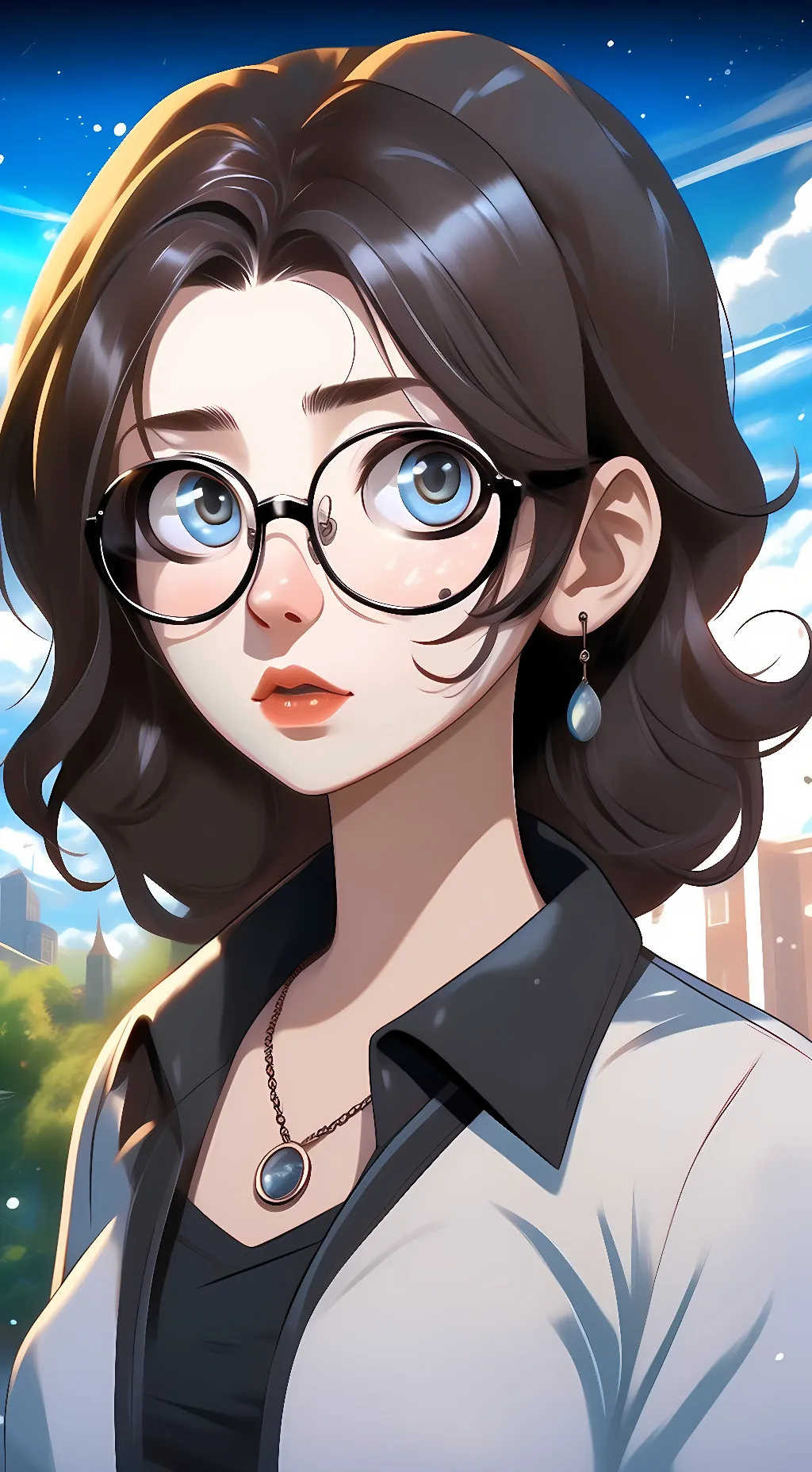 ai character: Hannah  background