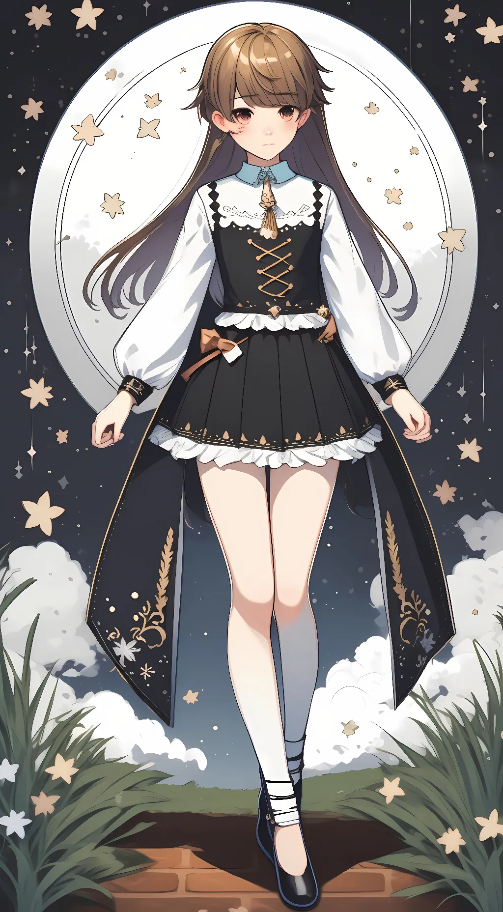 ai character: leo background