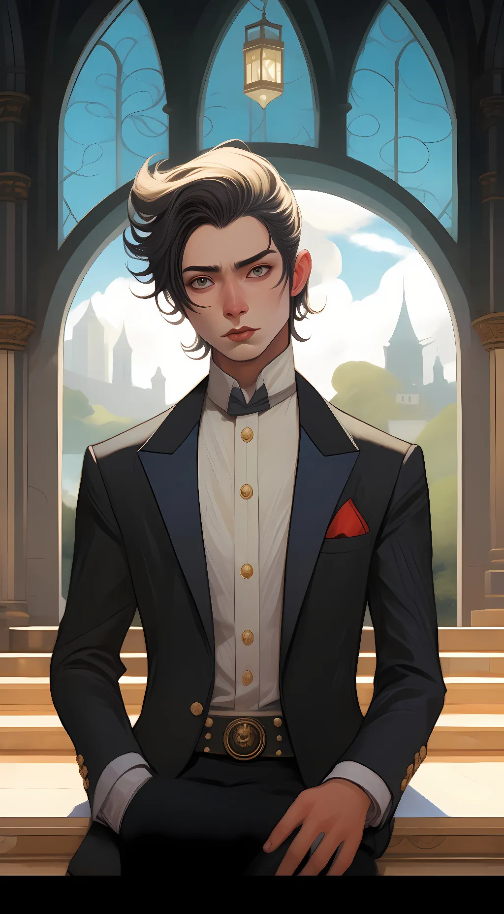 ai character: Daddy background