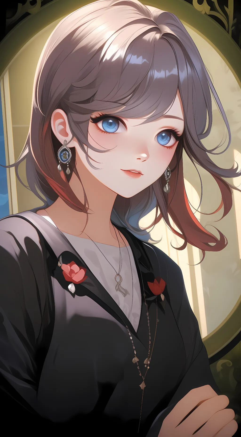 ai character: Mandie background