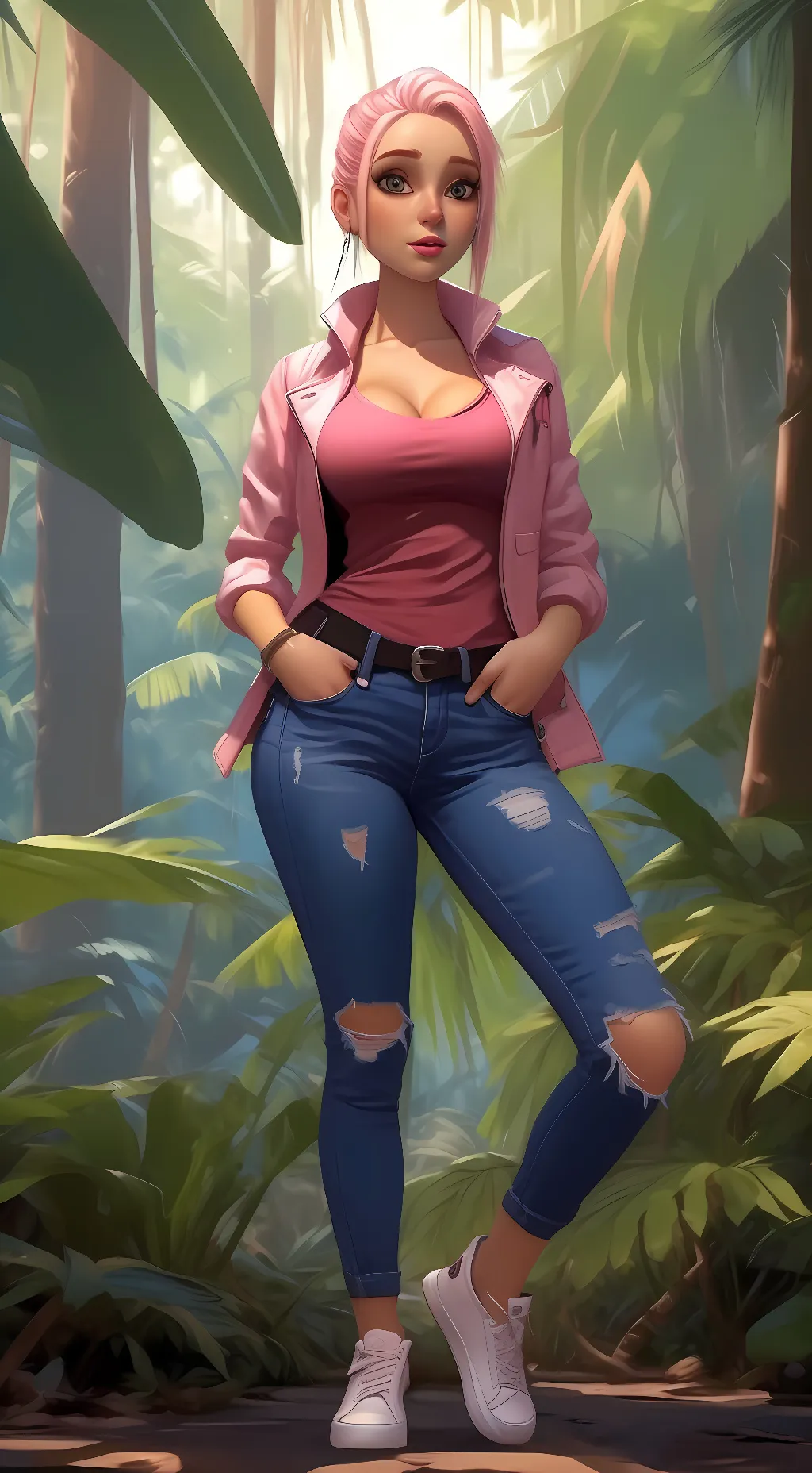 ai character: Brooklyn background