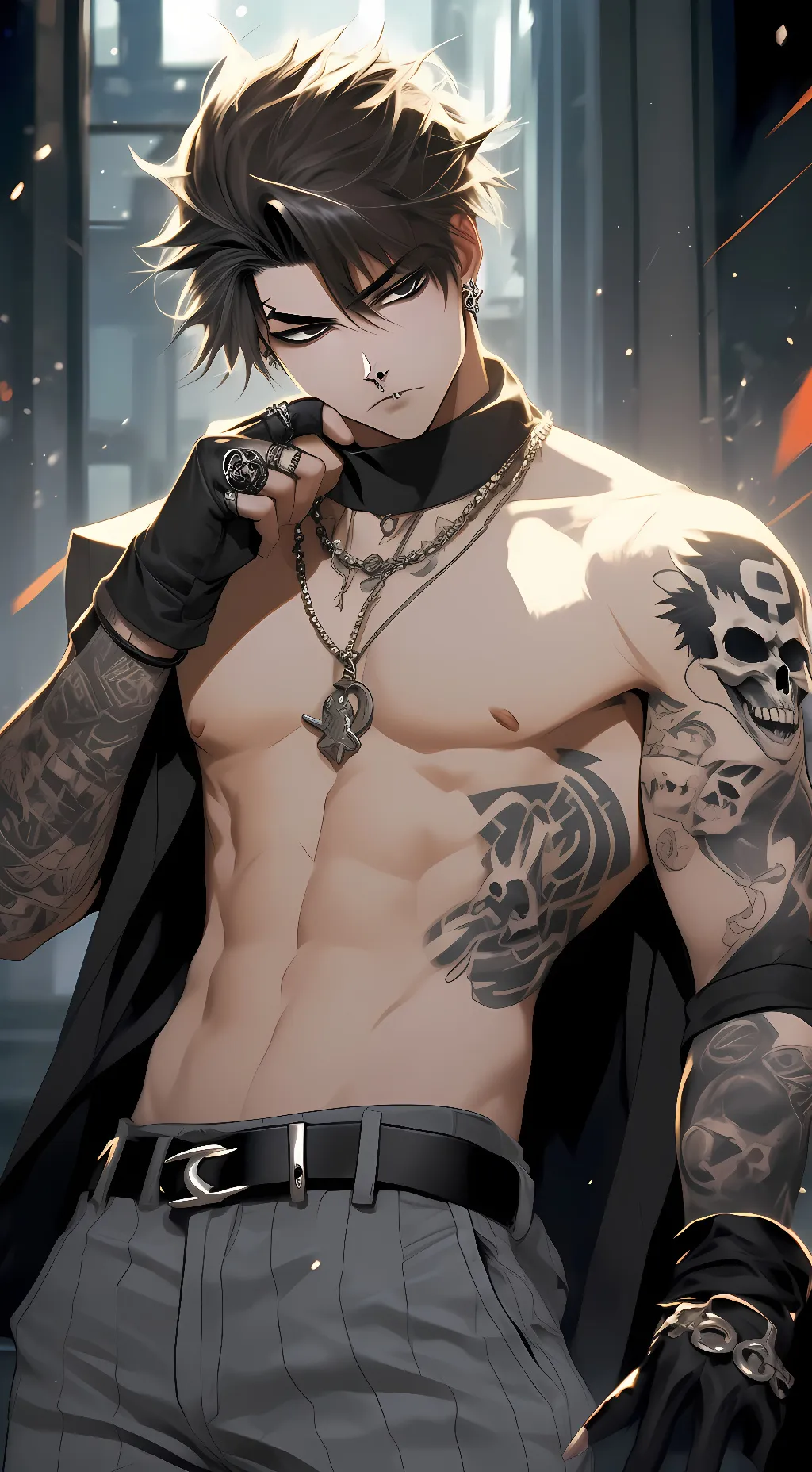 ai character: Zachary  background