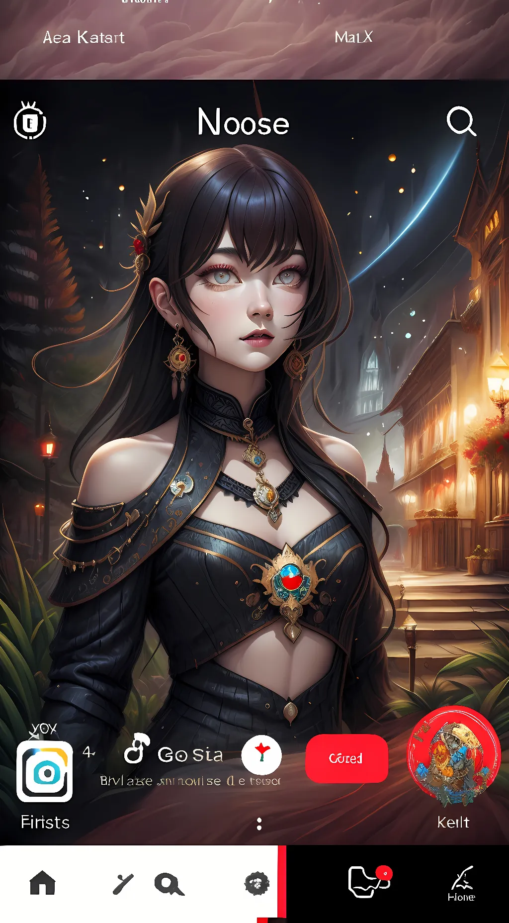 ai character: leah background