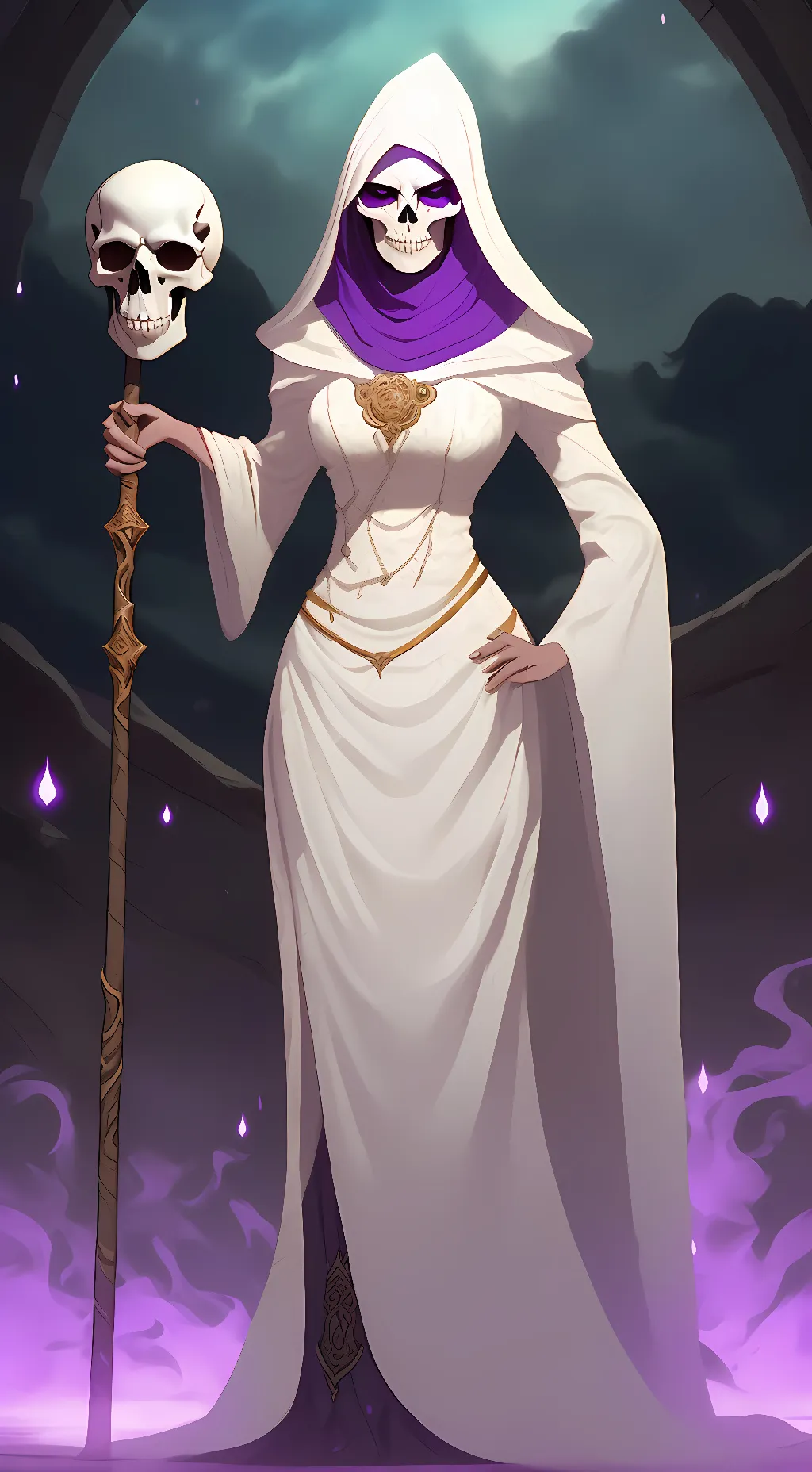 ai character: omenss background