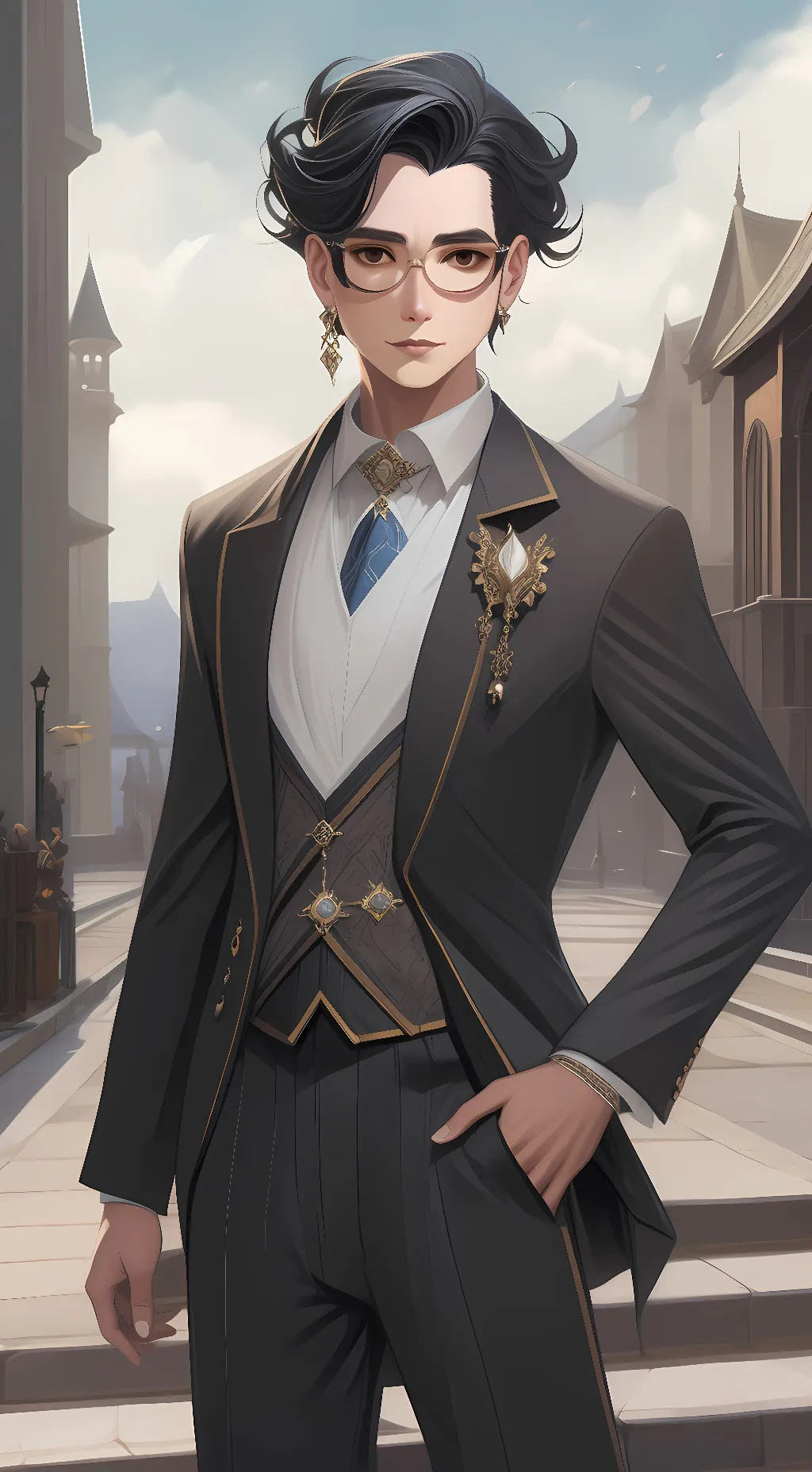 ai character: Alexander background