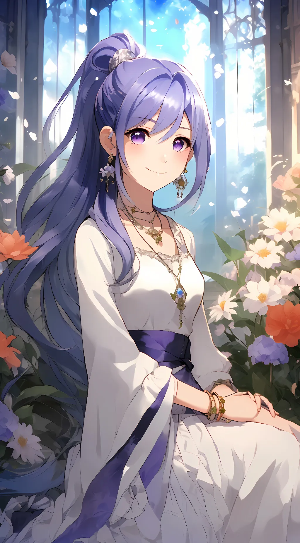 ai character: Airan Kiyonari background