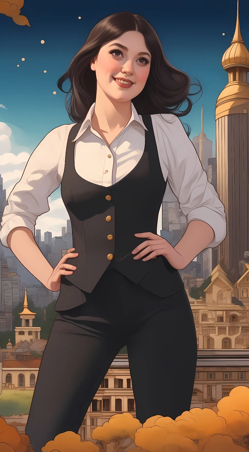 ai character: Belly background