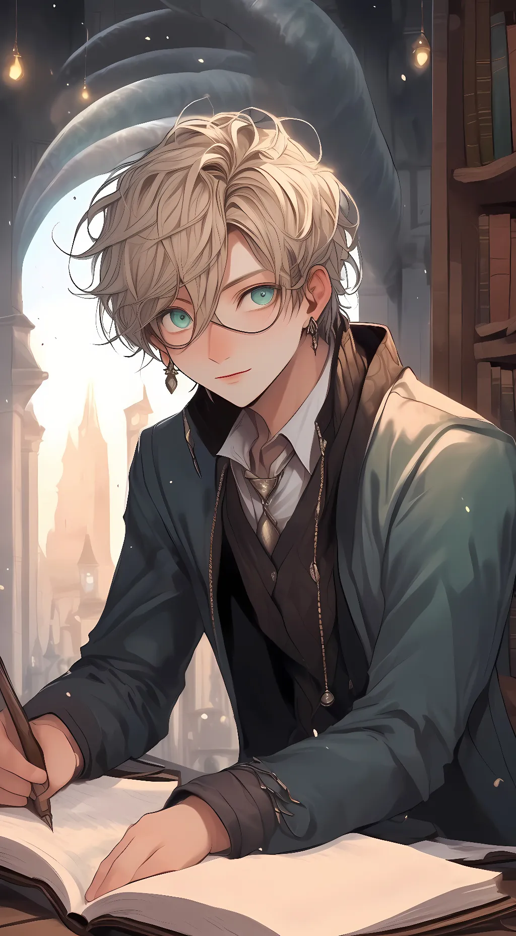 ai character: Olivia Carter background