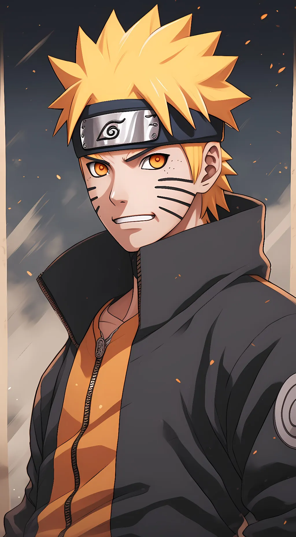 ai character: Naruto background