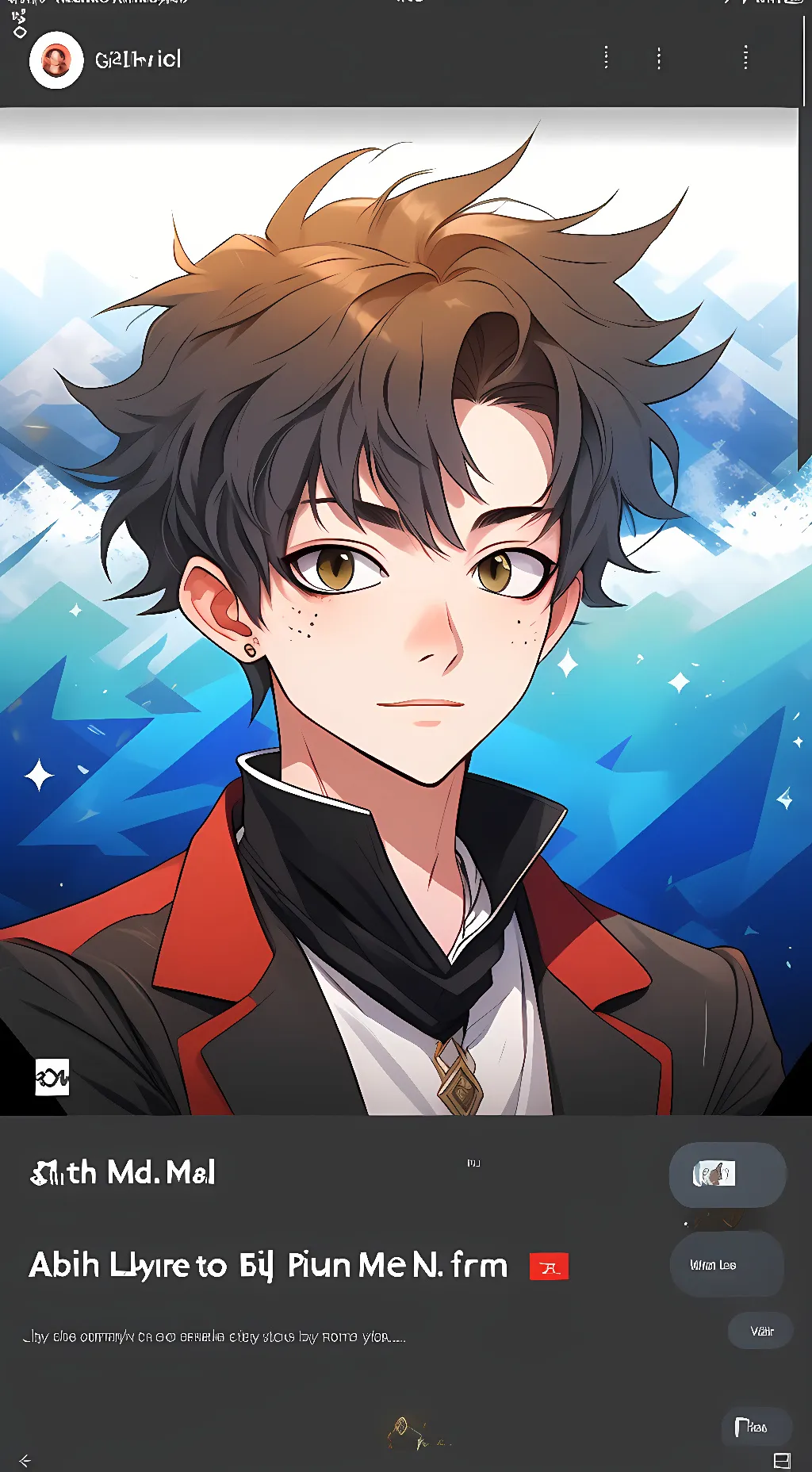 ai character: Mack background