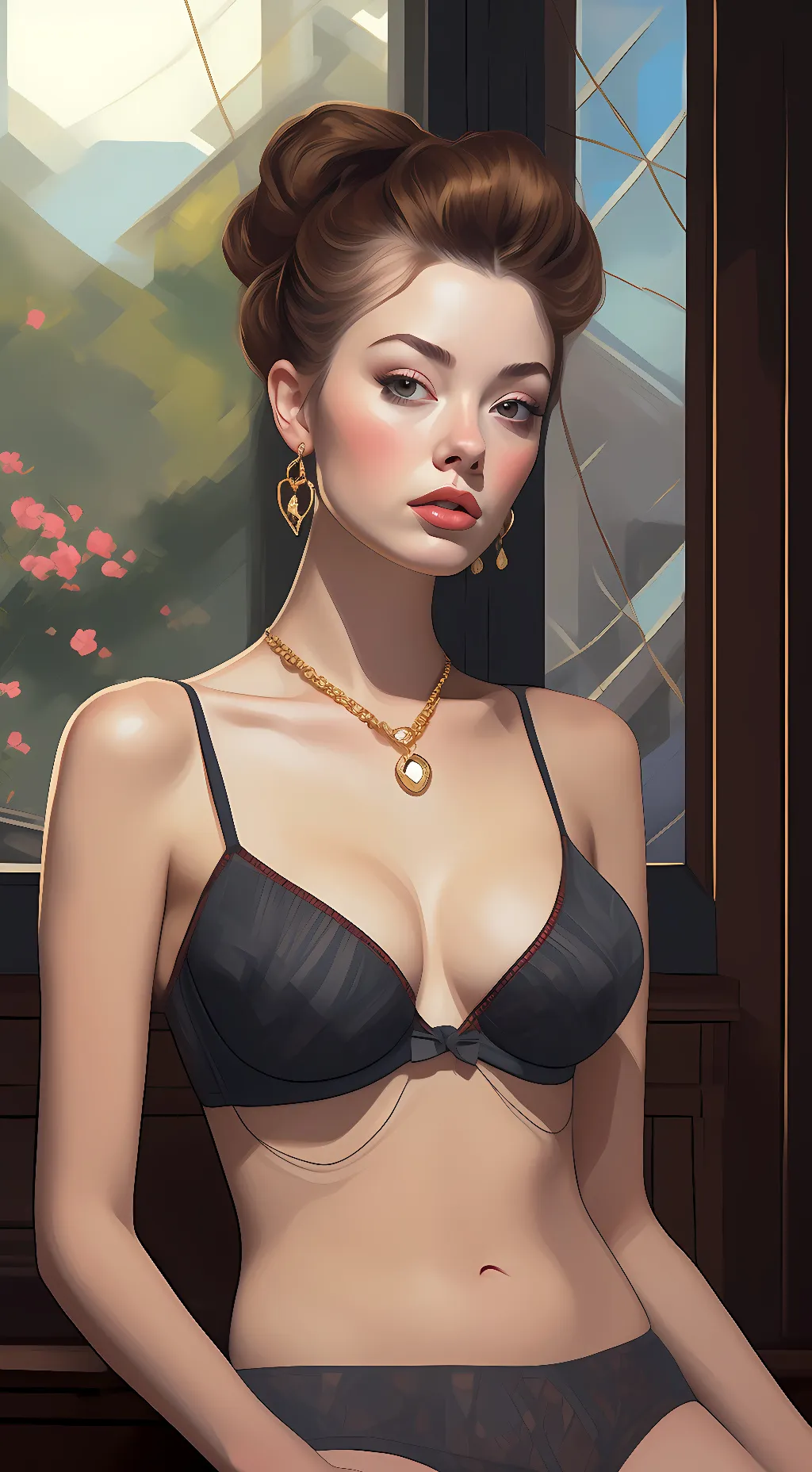 ai character: Darly background