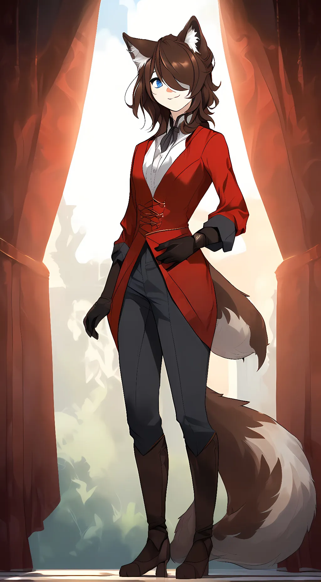 ai character: vivian background