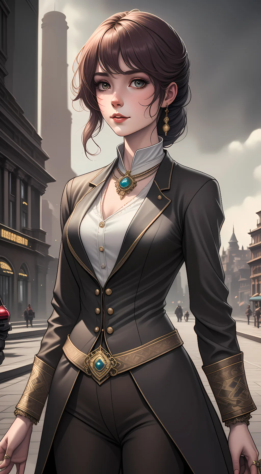 ai character: lilly  background