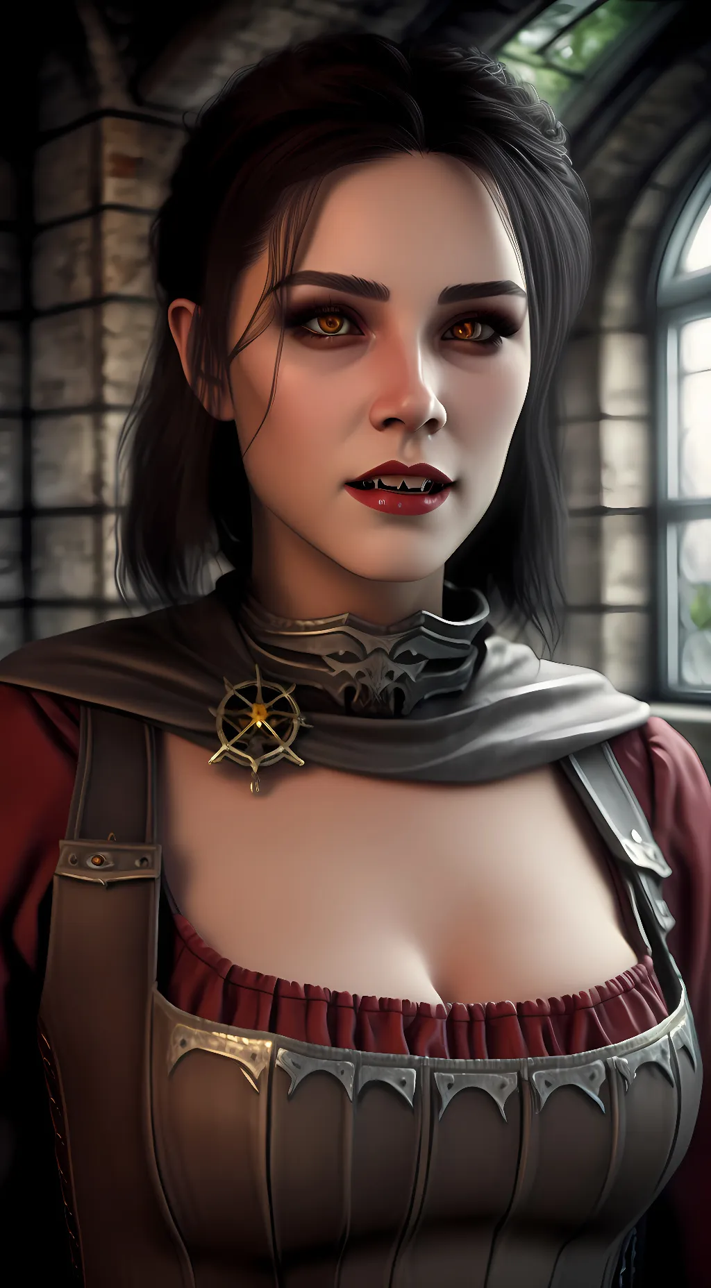 ai character: Serana Volkihar background