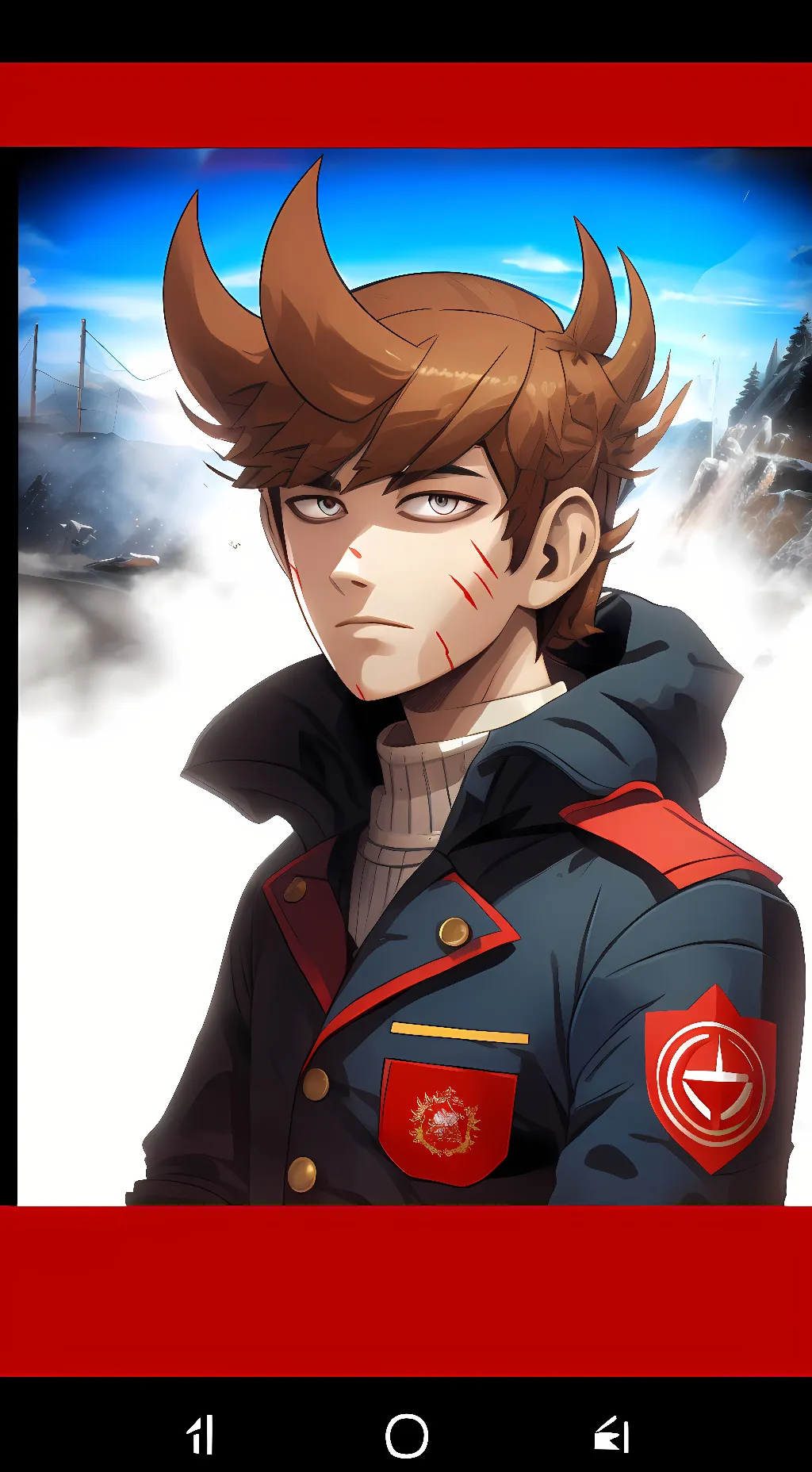 ai character: RedLeader/Tord background