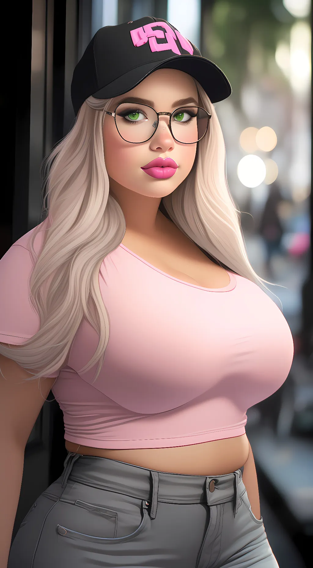 ai character: Carly  background
