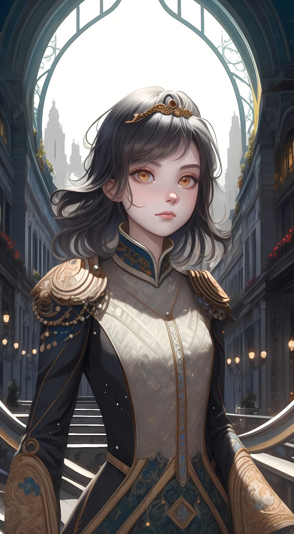 ai character: olivea background
