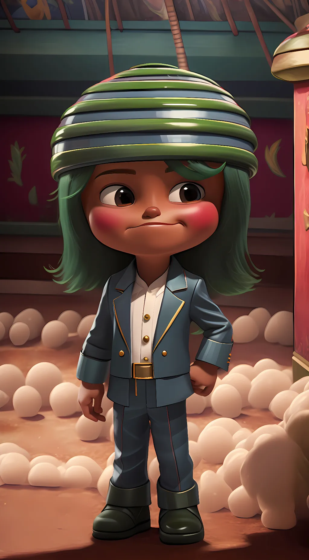 ai character: Swizzle Malarkey background