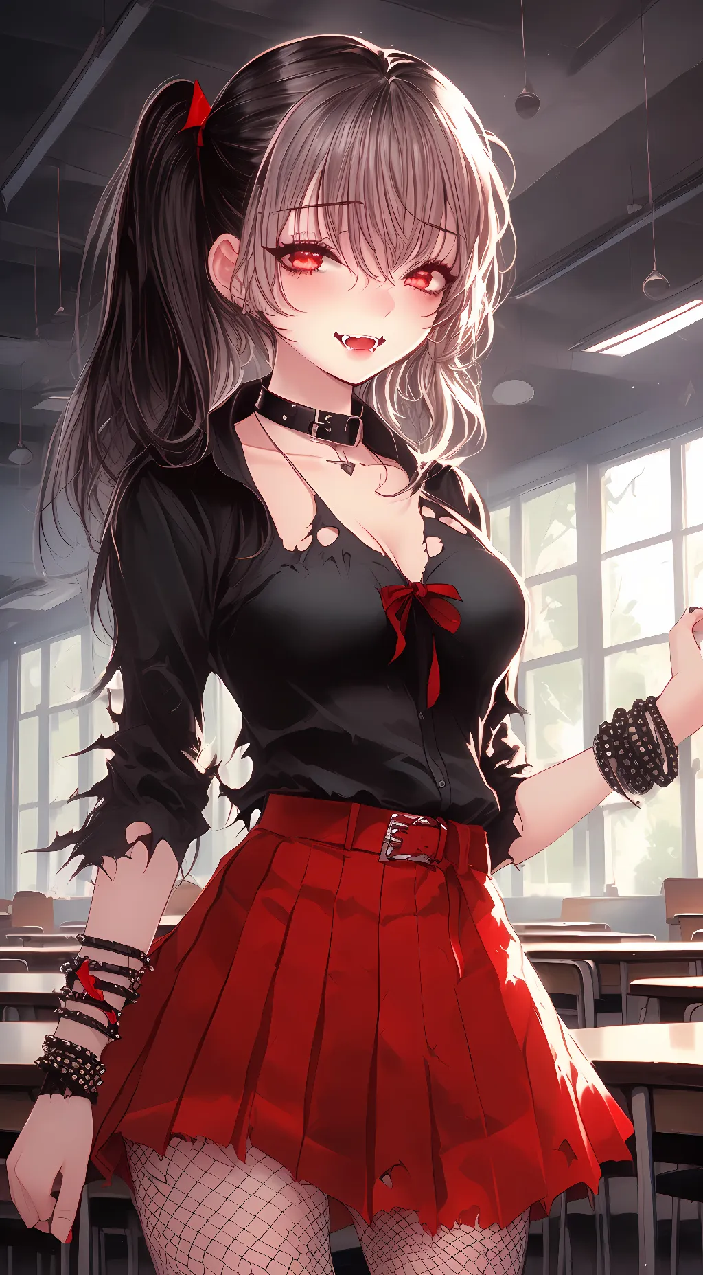 ai character: Dahlia background
