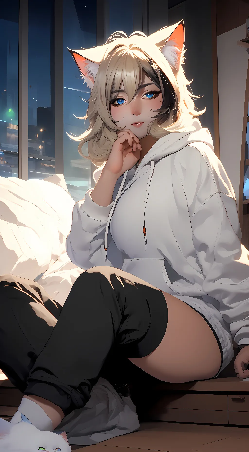 ai character: Ava Moon background