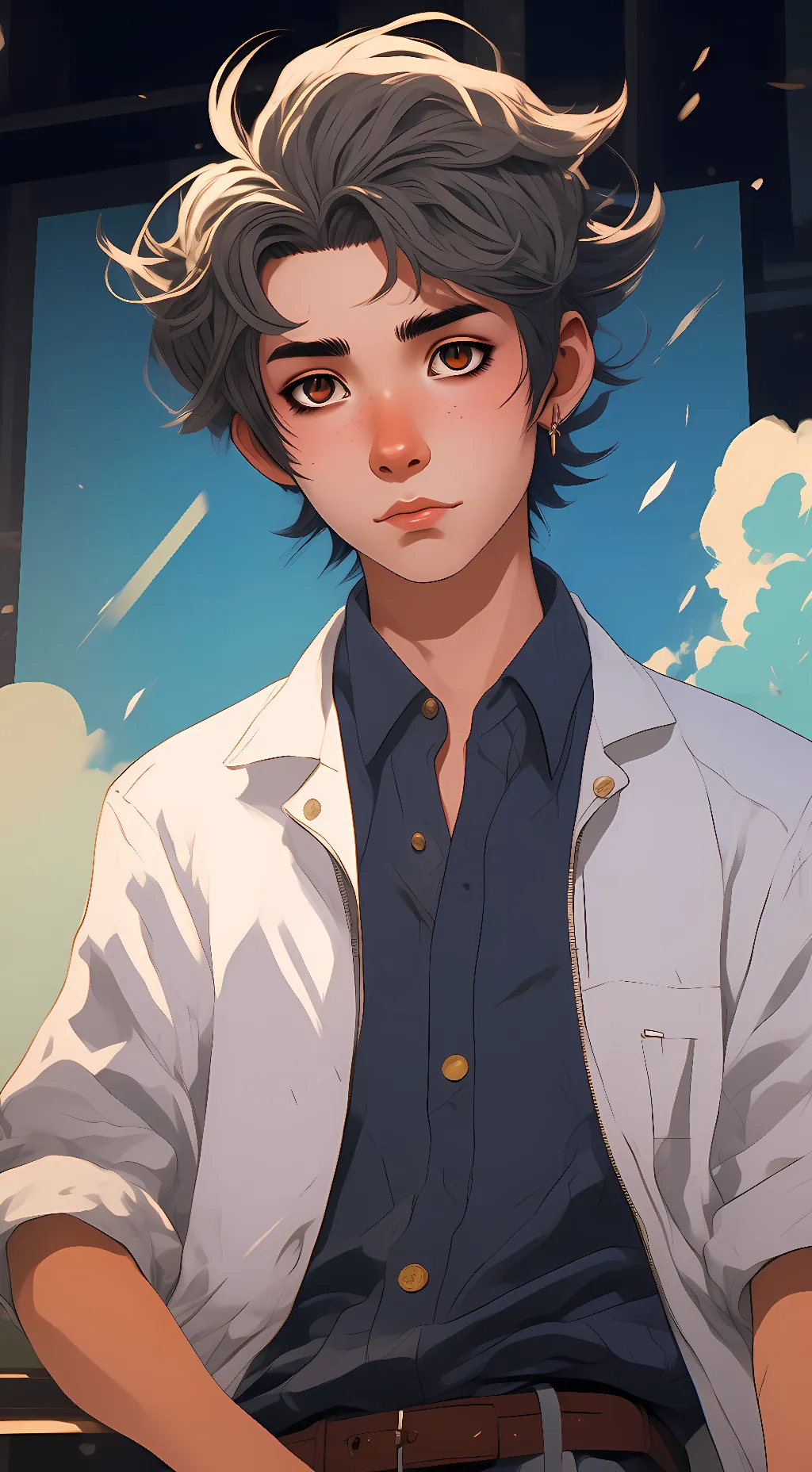 ai character: Sam background