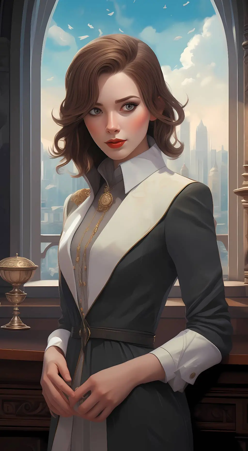ai character: Scarlett Johan background