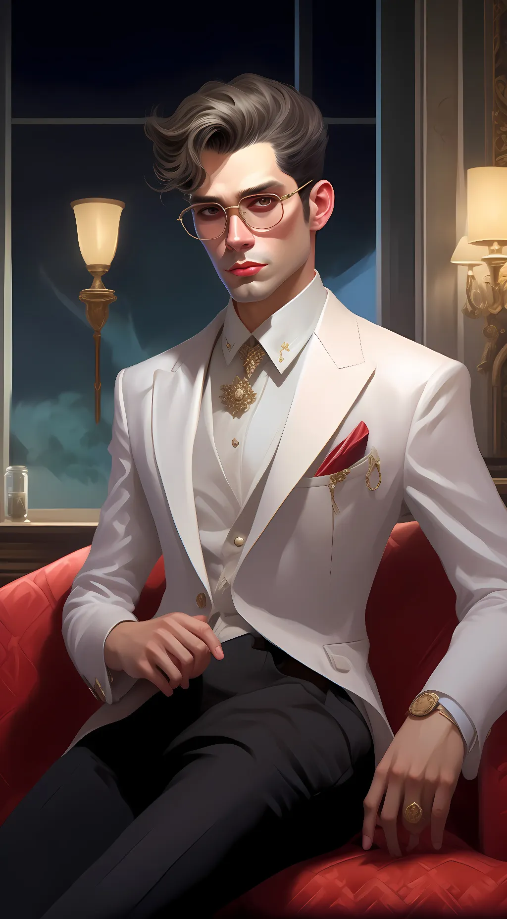 ai character: Nicholas Tyler background